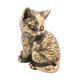 thumbnail image 3 of Mini estatua de gato, decoración del hogar, manualidades, colección realista, linda figura de gatito. 28x21cm, 3 of 9