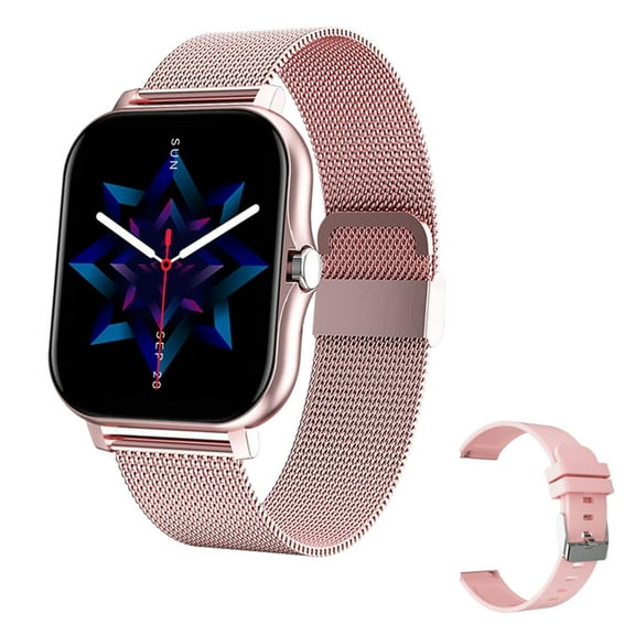 Smart Watch Offering 183 Inch Display for Fitness Tracking Calling Heart Rate and Sleep Analysis