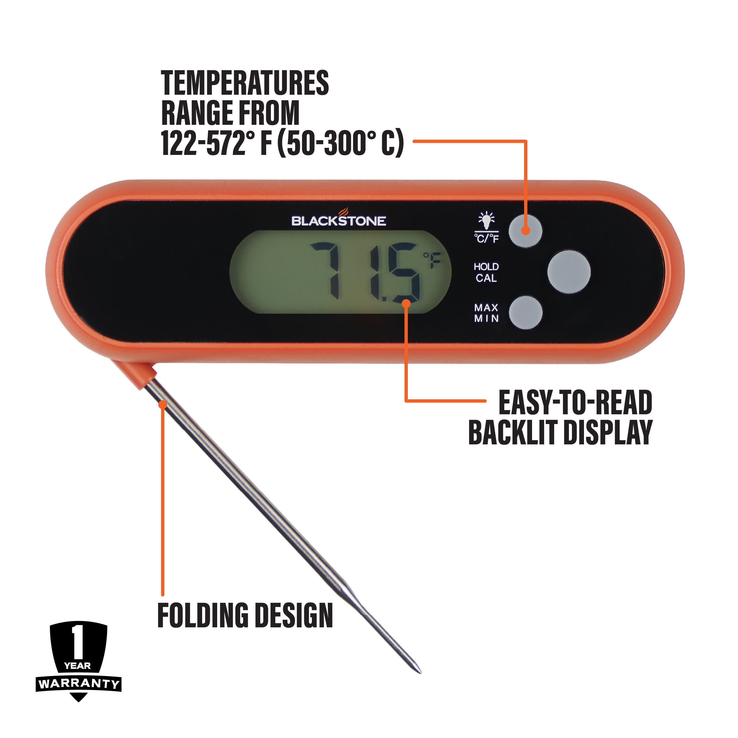 Blackstone Folding Probe Thermometer