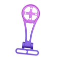 thumbnail image 2 of Siruishop Bike Computer Mount Adjustable Angle Action Camera Holder for Cycling Sports Gradient Purple, 2 of 8