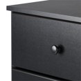 thumbnail image 3 of Wright Home Solid Wooden 6 - Drawers Dresser in Black Finish, 3 of 4