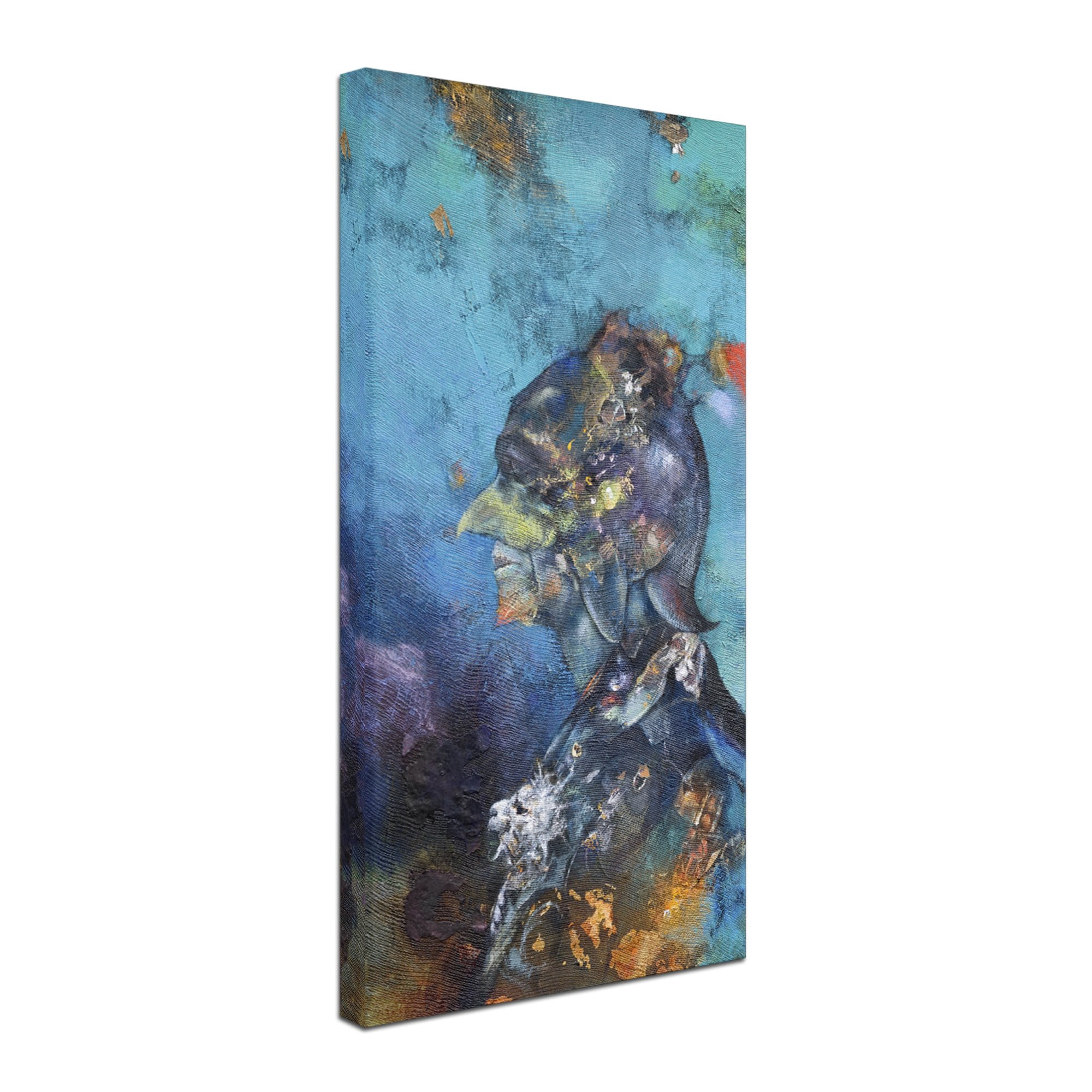 Trademark Fine Art 'The Green Man' Canvas Art by Nick Bantock