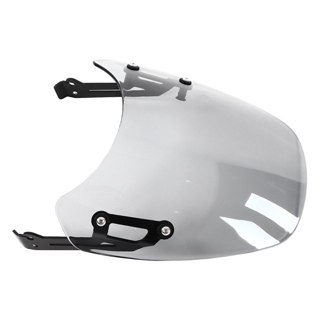 Parabrisas de motocicleta, parabrisas de motocicleta ABS viento motocicleta Deflector de viento Racer Deflector de viento diseño aerodinámico