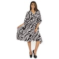 thumbnail image 1 of Moomaya Caftan Court pour Femmes, Robe de Nuit de Couverture, Robe Caftan, Manches Kimono, Tenue de Plage, 1 of 6