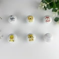 thumbnail image 3 of Jamjam 6pcs 1.5"Ceramics Cute Nursery Cabinet Dresser Drawer Knobs Kids Animal Drawer Pulls, 3 of 7