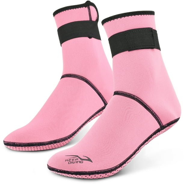 Calcetines de buceo Calcetines de buceo de neopreno de 3 mm Calcetines de agua de playa Botas de neo KEEP DIVING Calcetines de buceo