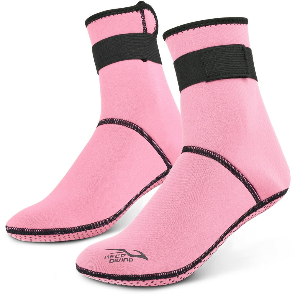 MIXFEER Diving Socks 3mm Neoprene Beach Water Socks Thermal Wetsuit