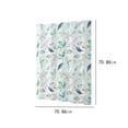 thumbnail image 3 of Clearance! SDJMa Shower Curtain Green Leaf Botanical Watercolor Floral Plant Aesthetic Bath Curtain Waterproof Fabric Bathroom Curtain with Hooks 72 x 72 Inch Durable, Washable, 3 of 9