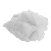 OUNONA White Polyester Fiber Fill Stuffing for DIY Crafts and Pillow Cushion Inserts