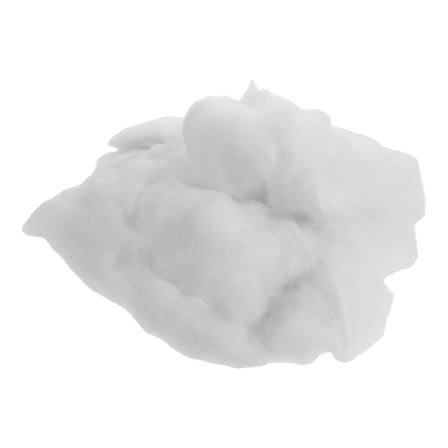 OUNONA White Polyester Fiber Fill Stuffing for DIY Crafts and Pillow Cushion Inserts