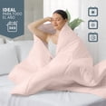 thumbnail image 5 of TESSO HOME Edredón Acolchado Extra Grande Hipoalergénico Relleno Suave de Microfibra Down Alternative Ideal para Todo el Año Uso como Edredón o para Funda Duvet KS Beige, 5 of 5