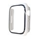 thumbnail image 1 of Tempered Glass Screen Protector Case For Apple Watch 1-8 Series, White/Pink/Red/Navy Blue, 40/41/44/45mm, 1 of 1