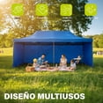 thumbnail image 3 of Carpa Toldo 6x3 Plegable Onof Impermeable Fiestas Eventos Azul, 3 of 6