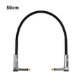 thumbnail image 4 of VONKY Effect Cable Effector Rope Audio Wire Workmanship Upgraded Fittings Professional Multipurpose Guitar Supplies Connector 50cm, 4 of 6