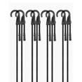 thumbnail image 1 of Cuerdas elásticas ajustables LuckyStraps 6,5-36 cm negras (7 unidades), 1 of 4