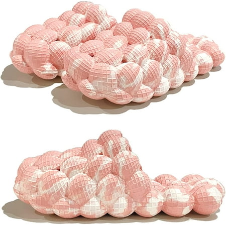 Bubble Slippers for Women  Fun Anti-Slip Spa Slippers for Men  Gym Slippers Shower Bedroom Slippers  Soft Pillow Stress Relief Slippers  Shower Shoes Bedroom House Gym Basketball Slipper Sandals