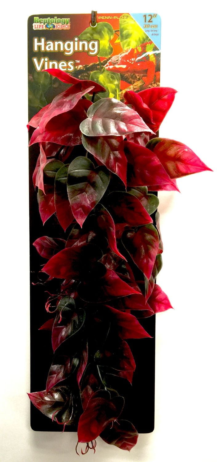 Penn Plax Reptology Climber Vine Terrarium Plant Decor - 12 Inch