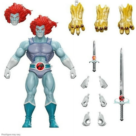 UPC: 0840049824522 | Lion-O (Hook Mountain Ice) Thundercats Super7 Ultimates Action Figure