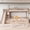 Walnut, variant on Harper & Bright Designs Full Over Full Bunk Bed with Slide and Storage Staircase, Full Size Solid Pine Wood Bunk Bed Frame with 2 Drawers and Guardrail, White