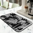 thumbnail image 2 of 2pcs Aesthetic Coffee Station Mats - Non-Slip Absorbent Drying Mat with Neon Tropical Paradise Print, Perfect for Espresso Machines & Kitchen Counters, 2 of 5