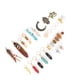 thumbnail image 3 of Anillos para trenzas de cabello, 150 piezas Anillos para trenzas de cabello Anillos para trenzas de cabello de metal Cuentas de rastas de aleación Confiabilidad excepcional, 3 of 12