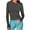 Dark Gray, variant on Lovskoo Women's Crewneck Shirts Long Sleeve Slim Fit T Shirt Tunic Tops Tee Gray