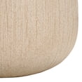 thumbnail image 5 of Safavieh Francia Concrete Ficonstone Modern Solid Round Beige Plant Pot, 5 of 7