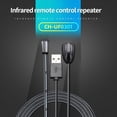 thumbnail image 5 of 6X Extensor IR Infrarrojo IR Receptor de Control Remoto USB IR Receptor Adaptador Transmisor para Caja de Cable Receptor EstéReo HD TV, 5 of 5