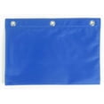 thumbnail image 4 of Casemate, Solid Polyester Binder Pouch Pencil Case, Blue, 10.25" x 7.25", 4 of 5