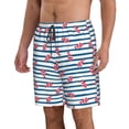 thumbnail image 2 of Naloa Clown Fish Men's Beach Shorts, Surfing shorts, Swim trunks, Quick Dry Swim Trunks for Surfing Beach Fun - X-Large, 2 of 9