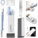 thumbnail image 1 of Kit de limpieza electrónica 7 en 1, kit de limpieza de teclado con cepillo, lápiz de limpieza para Airpods Pro, adecuado para auriculares, puerto de computadora, 1 of 5