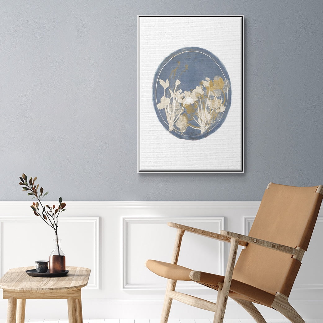 Strawberries and Forge II Framed Premium Gallery Wrapped Canvas - Ready to Hang - 17 x 25 - White Floating Frame