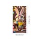 thumbnail image 3 of Easter Door Cover Length 180Cm Width 90Cm Easter Festival Porch Caricature Bunny Decoration Hanging Flag Easter Party Banners Decoration, 3 of 6