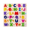 thumbnail image 1 of A Wooden Alphabet Puzzle Board Uppercase Letter Matching Game Educational Toy Abc Learning Activity Fine Motor Skills Development Tool 0.72 Lbs, 1 of 7
