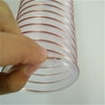 thumbnail image 3 of Transparent PU tube dust suction vacuum fume exhaust hose exhaust pipe air tube inside diameter 25/50/75/100/150/200 mm * 1 M, 3 of 4