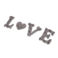 thumbnail image 2 of Cristales Blesiy en Apliques Imitación de Cristal Parche de Aplique de Letra LOVE, 2 of 8