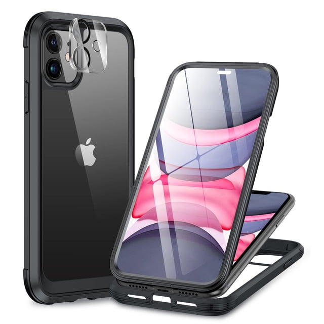 Funda para teléfono Miracase Glass Series para iPhone 14 Plus, color morado