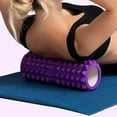 thumbnail image 5 of Textured Foam Roller, Hollow EVA Yoga Massage Roller 10.2 x 3.1 in for Pilates, Stretching and Fitness, 5 of 9