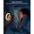 thumbnail image 3 of Bluetooth Speaker with Lights, Wireless Charging Speaker, Dimmable Multi-Color Modern Night Lamp, Applicable, 3 of 5