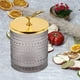 thumbnail image 3 of Botes de vidrio para el hogar, latas de almacenamiento con tapa, contenedores para almacenar alimentos y cereales. Multi, 3 of 7