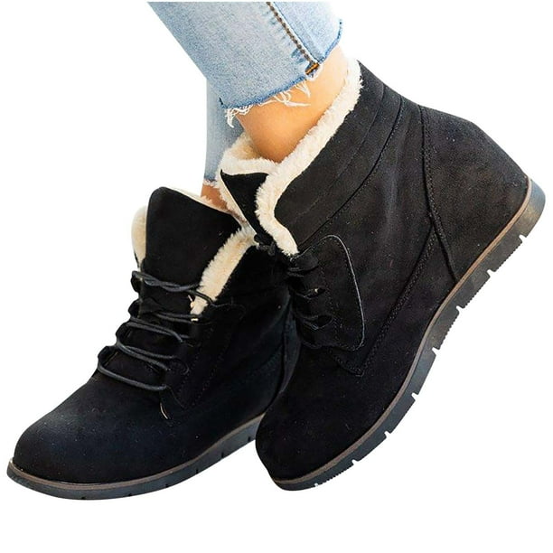 Babysbule Women's Boot Fashion Autumn Winter Women Plus Size