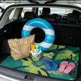 thumbnail image 2 of XYZCANDO Cute Tree Frog Washable Cargo Mat 29" x 39", All-Weather Trunk Protection with Non-Slip Backing, Durable Stitched Edge Liner for SUVs, Sedans and Trucks, 2 of 7