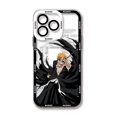 thumbnail image 3 of Funda de teléfono Anime Bleach Ichigo para iPhone 15 14 13 12 Mini 11 Pro Max X XR XS 7 8 SE 2020 Plus funda transparente de silicona suave, 3 of 5