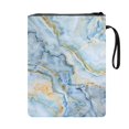 thumbnail image 2 of HELLHERO Marble Grain Vintage Paperback Book Cover with Pocket Waterproof Polyester Fabric for Teachers Bible or Book Storage & Portability Book Protection 8.66 x 11.42, 2 of 8