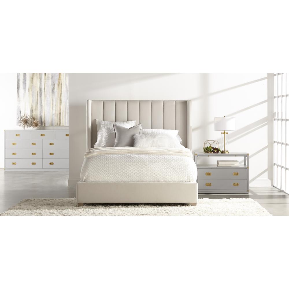 Bradley 9-Drawer Media Dresser in Dove Gray - Walmart.com ...
