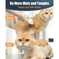 thumbnail image 4 of Maquinilla de afeitar oneisall para gatos, silenciosa, inalámbrica, con accesorios, 4 of 8