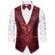 thumbnail image 5 of Camiseta de Moda de Corbata para Hombre con Bolsillos de Impresión, Blusa sin Mangas con Cuello en V para Uso Casual Y Diario, 5 of 5