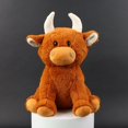 thumbnail image 4 of juguetes de peluche de vaca Cojín de Peluche de Vaca, Lindo para Regalo de Cumpleaños, Vacaciones, para Dormir Magideal juguetes de peluche de vaca, 4 of 7