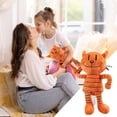 thumbnail image 2 of Detective Orange Cat Plush Doll Is The Best Birthday For Children, 2 of 7