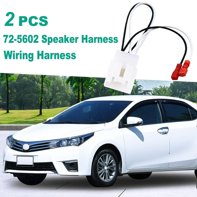 THONZER 2 Pcs 72-5602 Car Replacement Door Speaker Wiring